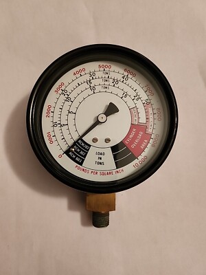 ENERPAC Gauge 0-10K psi, GF813S For  RCH202, RCH302 & RCH603, NOS.
