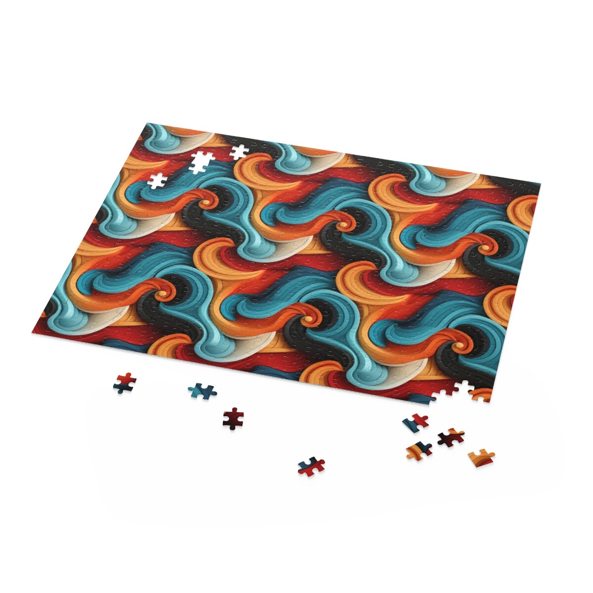 ジグソーパズル Digi Jigsaw Puzzle Puzzle (120, 252, 500-Piece) Colorful Pattern Difficult Jig