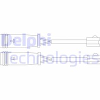Delphi LZ0199 Warnkontakt, Bremsbelagverschleiß FüR MERCEDES-BENZ VW