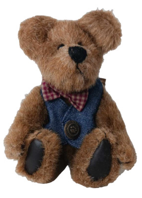 Boyd's Bears Bearware - J.B. Bean Series - His name is Raeburn - Has a COA