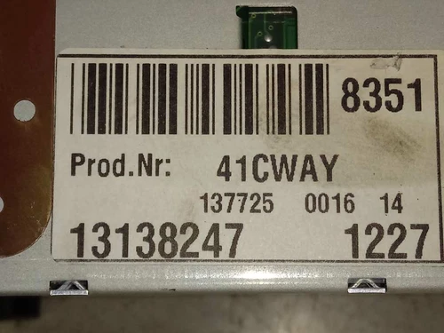 330886636 Sistema Audio/Radio Cd para OPEL VECTRA C BERLINA Comfort 2003 4732314 - Imagen 7 de 8