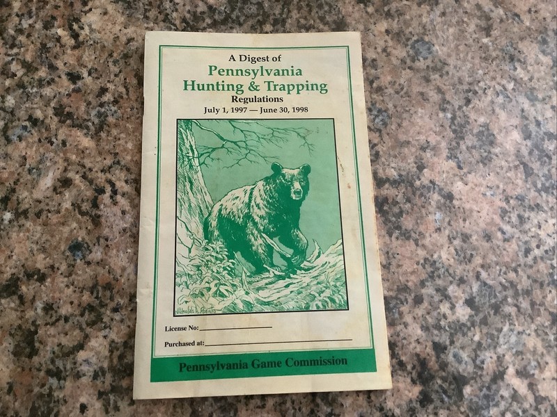 Pennsylvania Digest Of Hunting And Trapping Regulations 1997