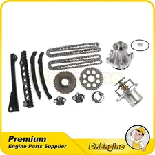 Timing Chain Kit Water Pump Thermostat Fit 09-14 Ford E150 E-350 Super Duty 5.4L