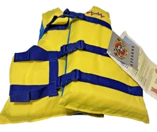 Sterns Youth Boat Vest Flotation Aid 50-90 lbs Chest 25"-29"  NEW with tags