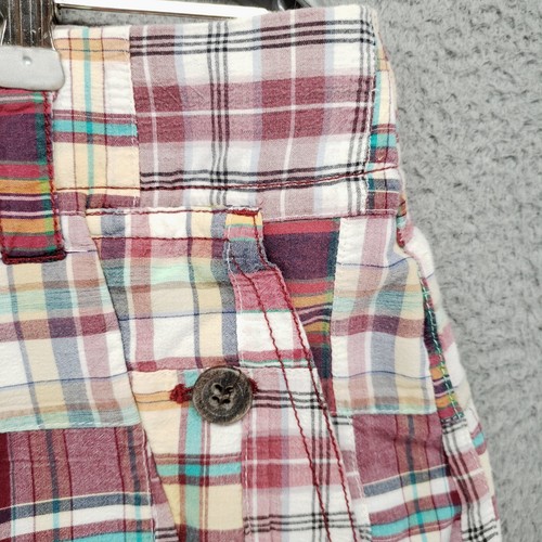 J. Crew Madras Heritage Tartan Plaid Button Down Mini Skirt Academia Retro 6 - Picture 5 of 12