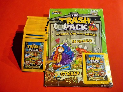 Trash Pack Collection 1 - 50 Tüten + Leeralbum 250 Sticker Starterpack