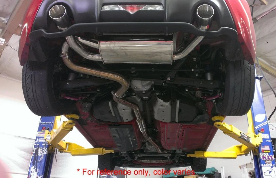 Escape MEGAN 4" Doble Punta Quemada Titanio OE RS Catback para FRS FR-S BRZ 86 13-18 Foto 4 de 4