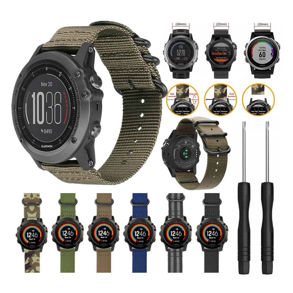 Garmin Fenix 5 Plus, 3 modèles: 5, 5S et 5X