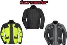 Tourmaster Transition 4 Motorcycle Jacket Black, Hi-Viz, Gunmetal Choose Size!