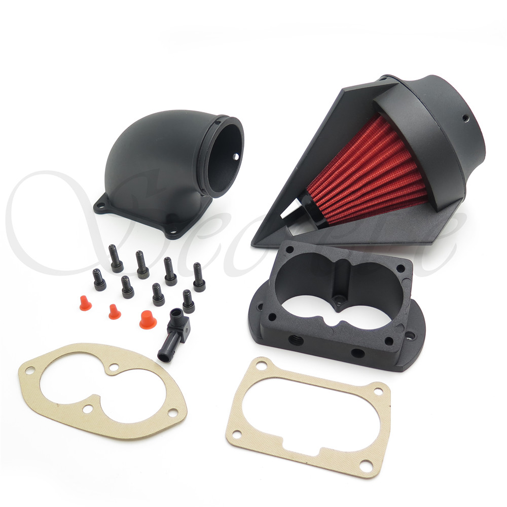 Filtre à Air Triangulaire Chromé NBX – Pour Kawasaki Vulcan 1500/1600 Mean Streak (2002-2009)