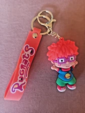 "RUGRATS"-CHUCKIE FINSTER- KEYCHAIN / BACKPACK CLIP-NEXT DAY SHIPPING