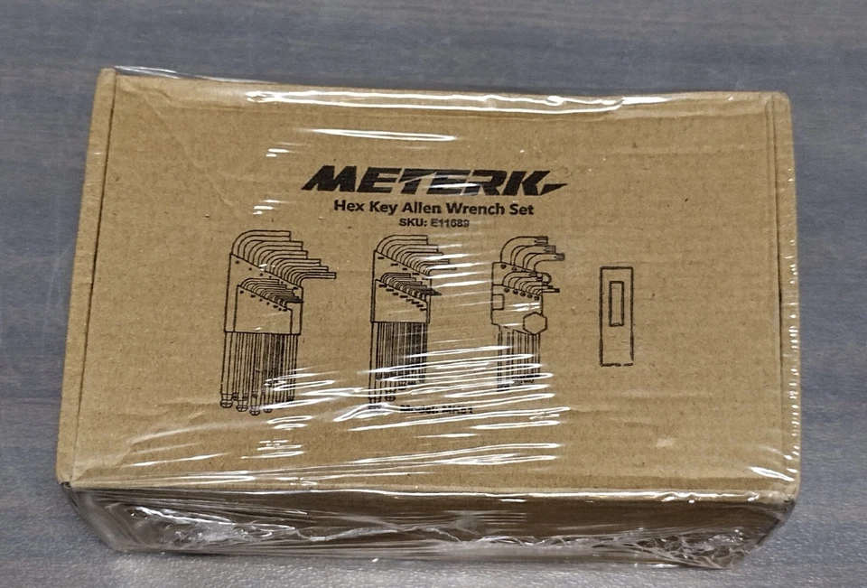 Meterk 35PCS/Set Allen Wrench Long Arm Hex Key Set T-Handle for SAE Metric E108 - Image 4 of 4