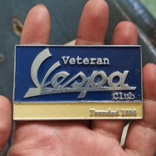 Distintivo vintage vespa nuovo serie Px club merdeka Indonesia veterano 1964 logo LG220