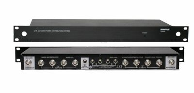 Shure UA 844 SWB Antennensplitter Anschluss  4 Stück Shure Empfänger NP 899,-  !