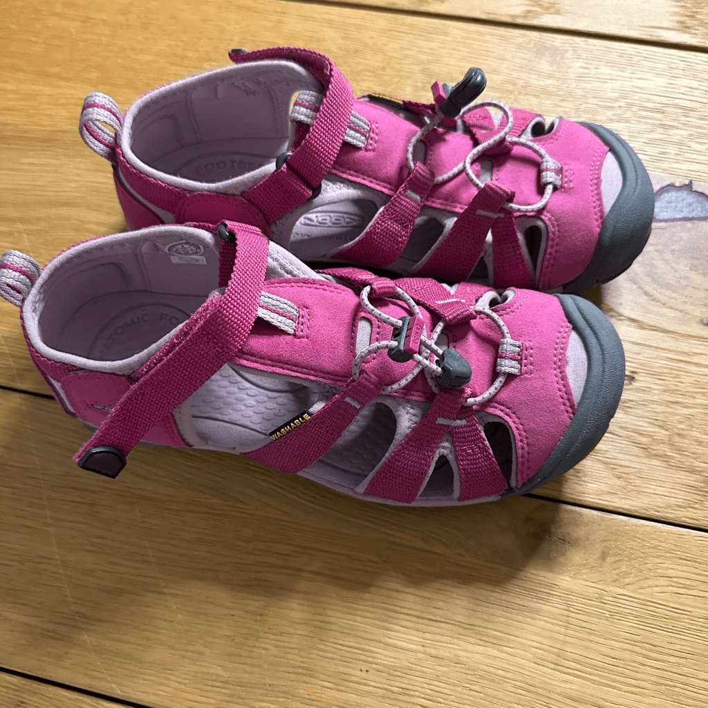 KEEN Scarpe da acqua rosa da trekking per ragazze 4
