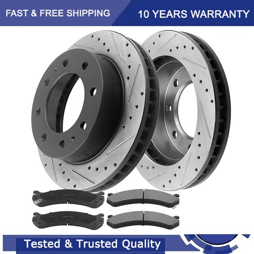 Torchbeam Front Brake Kit|Brake Pads And Rotors Kit Compatible With 2001-2006