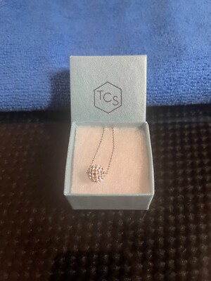 Touchstone Crystal April Birthstone Necklace New In Box