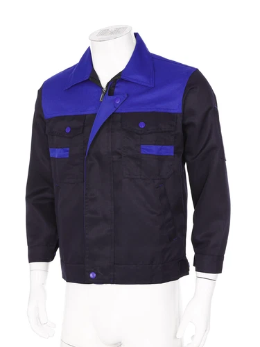 Women Men Long Sleeve Work Coat Pocket Shirts Workshop Mechanic Uniform Workwear - Bild 45 von 104