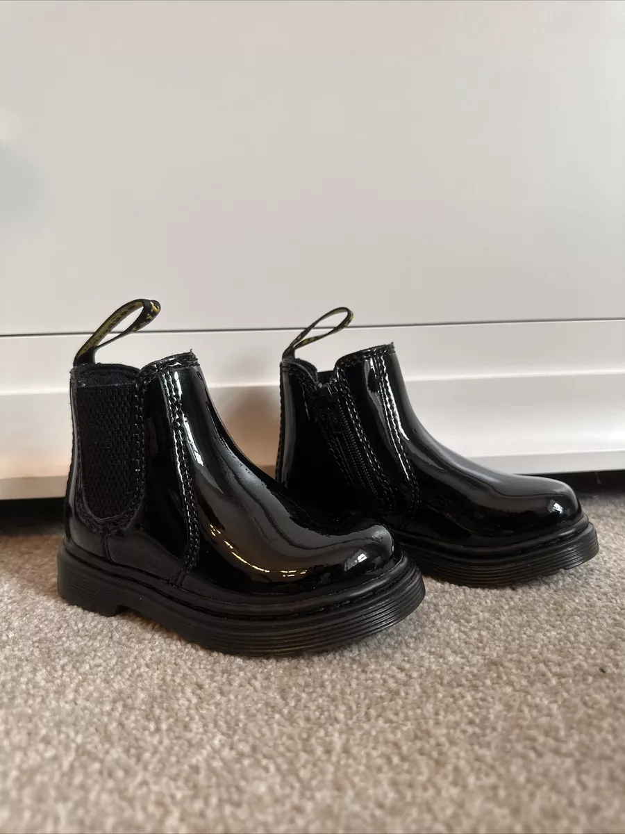 Dr martens patent boots size 5 hotsell