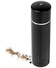 Pepper Mill, Salt and Pepper Grinder, Adjustable Coarseness, High Output, Spices
