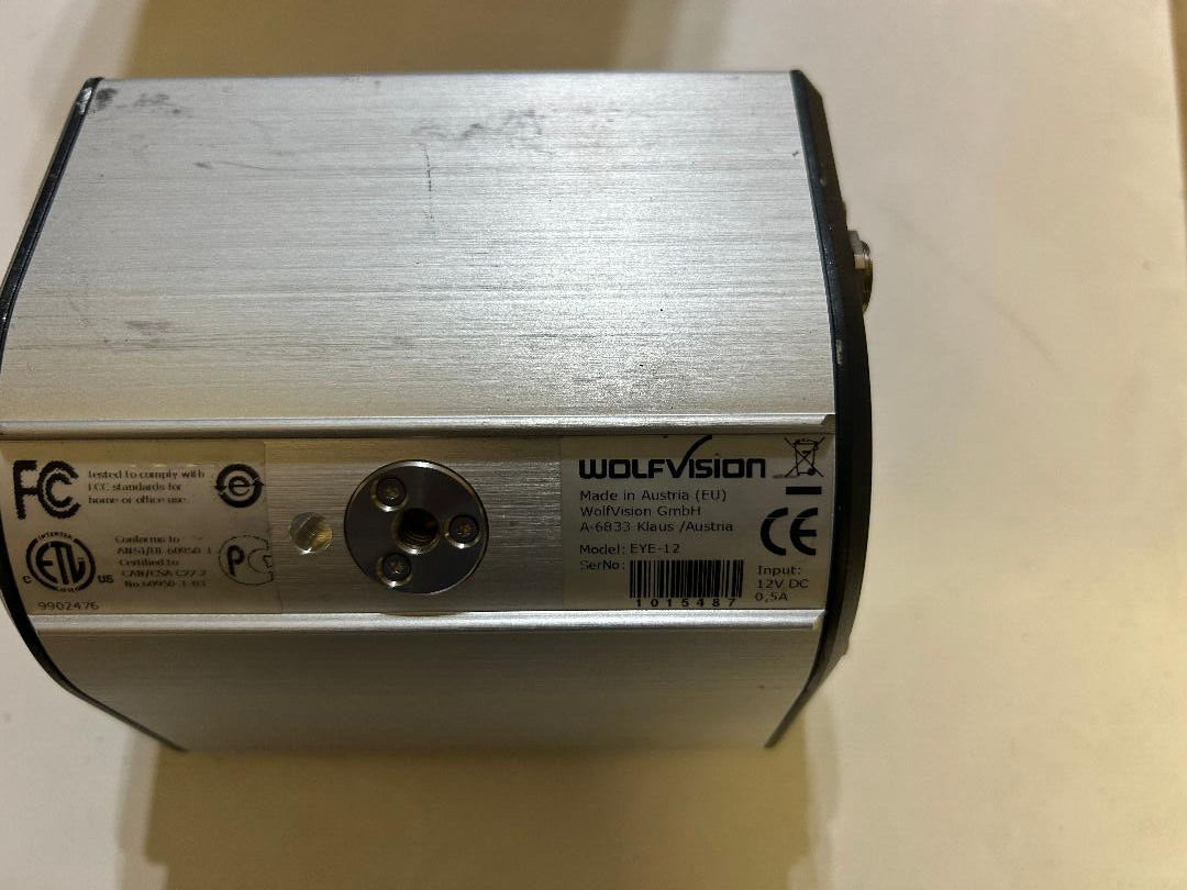 Wolf Vision EYE-12 Advanced Live Image Camera