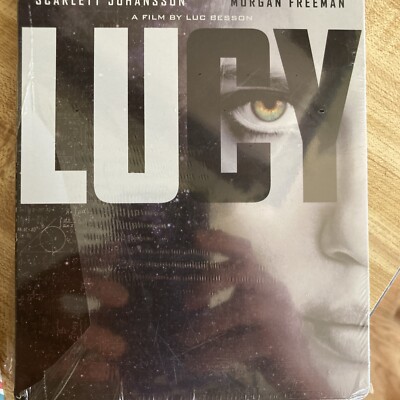 Lucy (Blu-ray) Steelbook Scarlett Johansson Morgan Freeman Luc Besson NSW