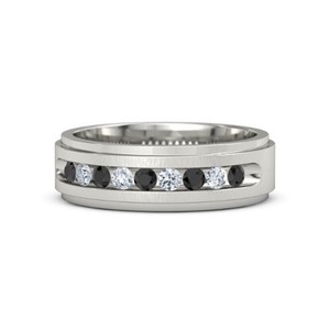 0 49 Ct Real Black Onyx Diamond Men S Anniversary Band 18k White Gold Ring U S V Ebay 0 49 Ct Real Black Onyx Diamond Men S Anniversary Band 18k White Gold Ring U S V Ebay