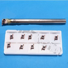 10mm GROOVING Holder Miniature Grooving Inserts Width 1.5mm+10 carbide Inserts