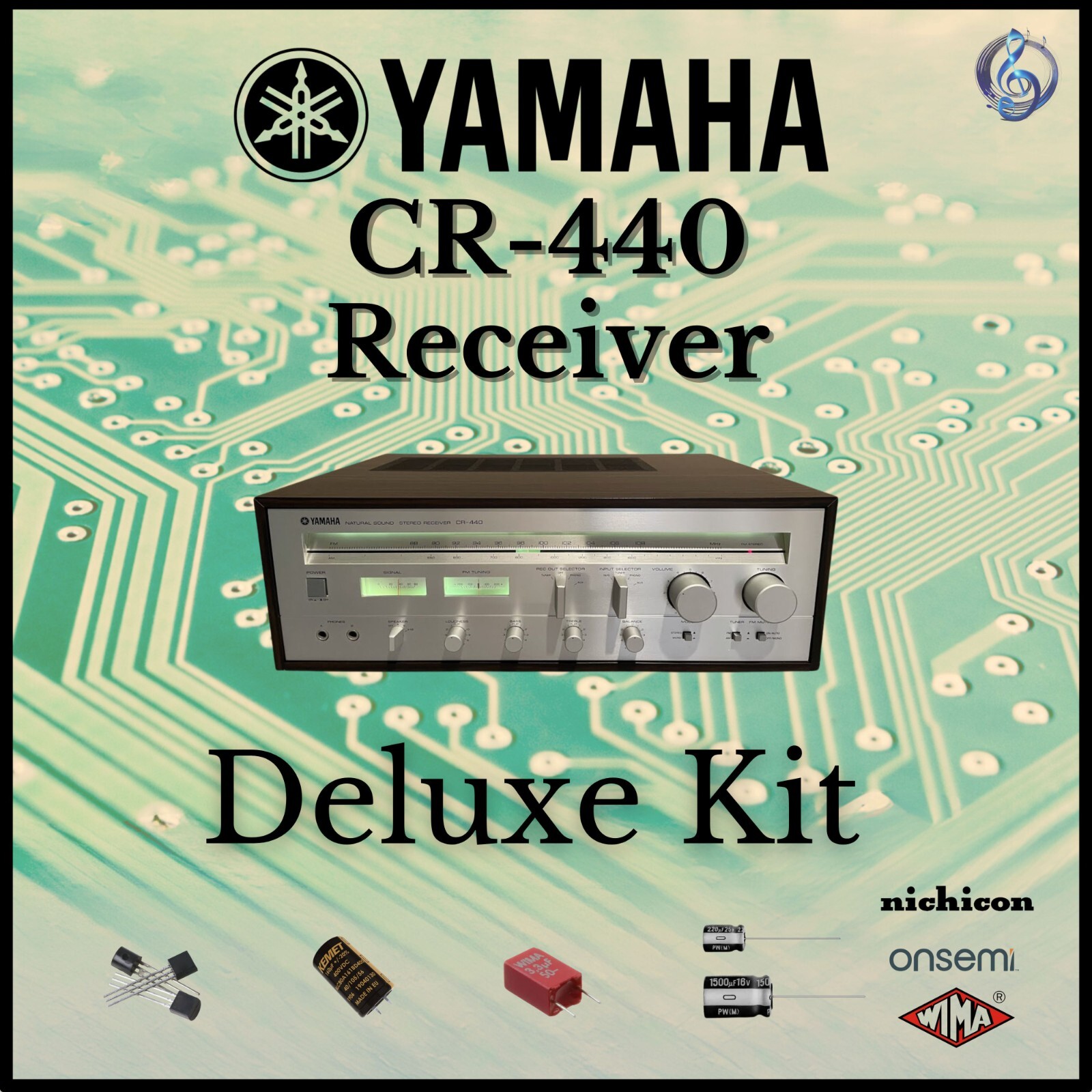 Yamaha CR-440 vintage audio equipment - eBay listing photo 4