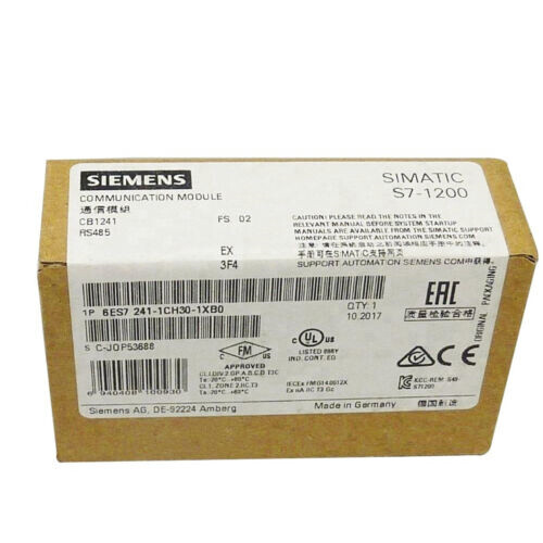 1PC New SIEMENS Module 6ES7 241-1CH30-1XB0 6ES7241-1CH30-1XB0 Fast Ship ...