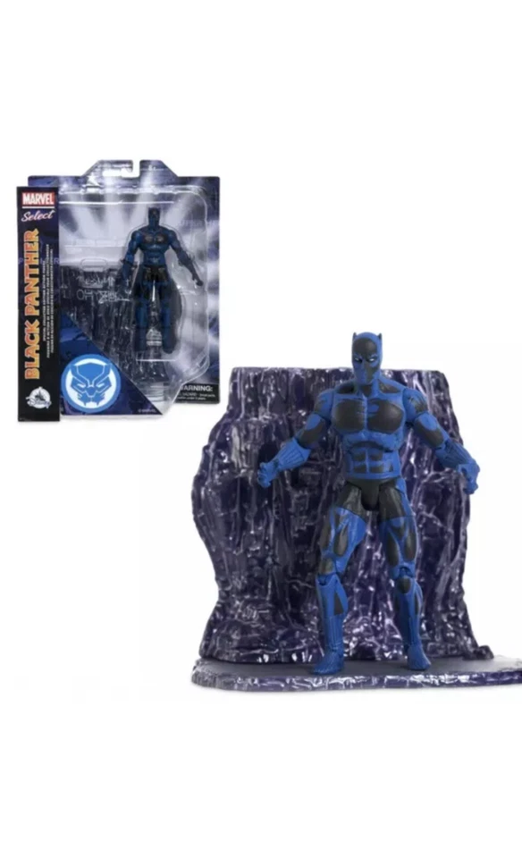 Figura de acción BLACK PANTHER Marvel Select edición especial coleccionista nueva en caja Foto 4 de 4