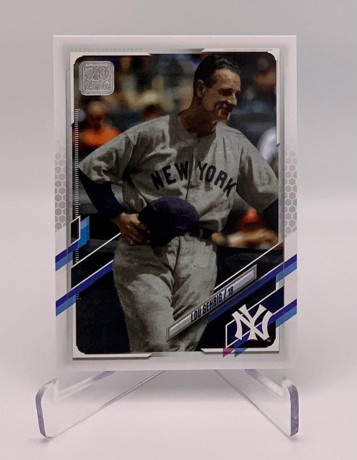 2021 Topps Series 1 - Legend Image Variation SP Lou Gehrig #186