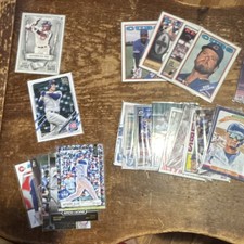 Huge Chicago Cubs MLB  250 card lot Rizzo Baez Contreras. Look and READ