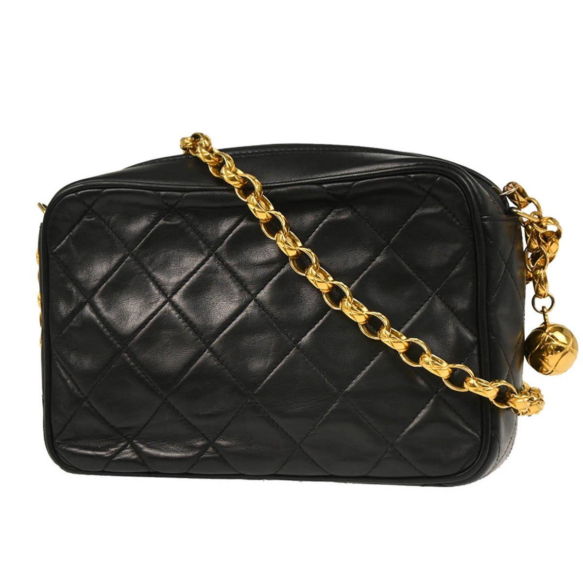 Chanel Black Lambskin Camera Bag Mini 195125 | eBay