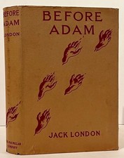 Jack London / Before Adam 1st Edition 1907