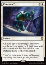 Continue? - Commander: Teenage Mutant Ninja Turtles (Rare) [TMC-7]