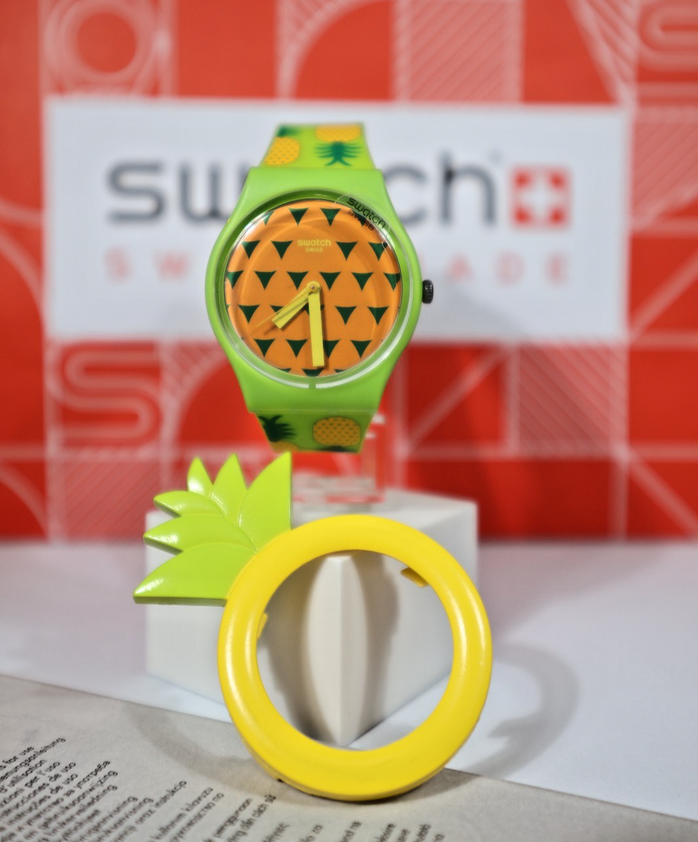 Pineapple Swatch Watch NEW✓LIMITED EDITION✓ Swatch Originals EXOTIC TASTE  main image 2
