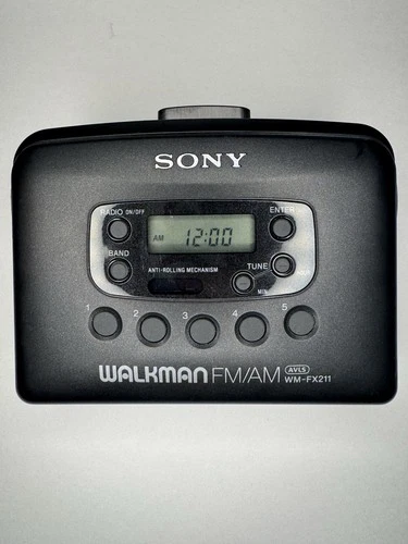 Vintage Sony Walkman WM-FX211 Digital FM/AM Radio Cassette Player - TESTED/WORKS