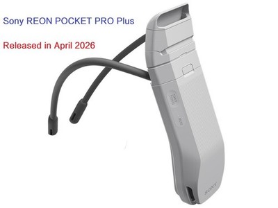 Sony REON POCKET PRO Plus Wearable Device Modifier: RNPK-P1P / Released  04 2026