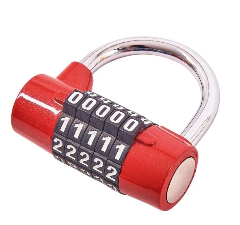 Combination Padlock 5 Digit Security Lock Shed Garage Bike Motorbike T1144