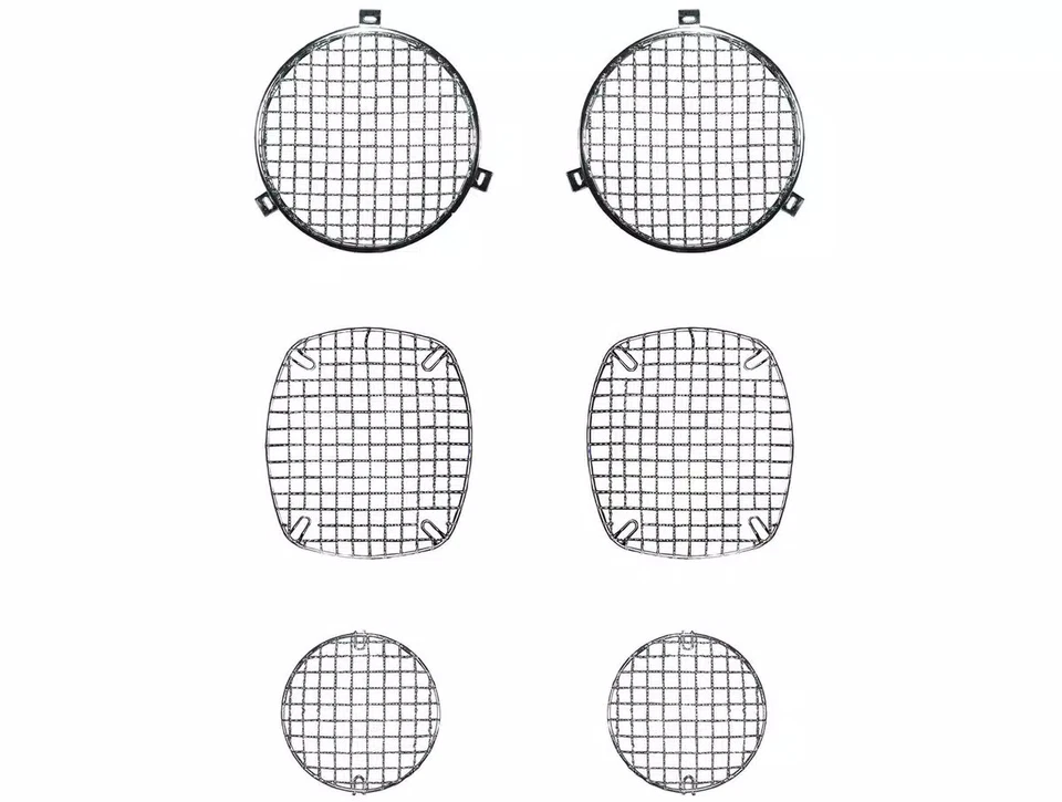 Rugged Ridge Stone Guard Kit Billet 11236.21 Fits 1997-2006 Wrangler TJ Foto 2 de 3