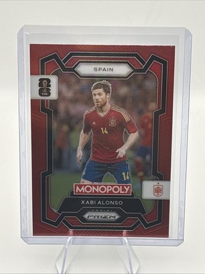 2026 Panini Prizm FIFA World Cup Red Xavi Alonso #40