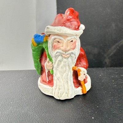 Vintage Santa Thimble Hinged Hat