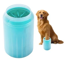 Dog Paw Cleaner for Dogs，Dog Paw Washer Cat Foot Washer Feet Cleaner Green Med