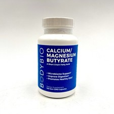 BodyBio Butyrate with Calcium and Magnesium 100 Caps Exp 7/2026