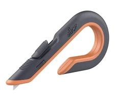 Slice 10400 Box Cutter, 3 Position Manual Button with Ceramic Blade, 6 Pack