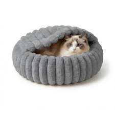 Cat Beds for Indoor Cats, 2 in 1 Cat Cave Bed Kitten Bed for Small Pets, Smal...