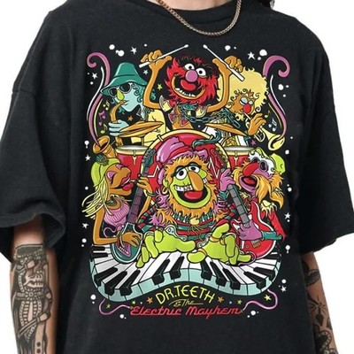 The Muppets' band Dr. Teeth and the Electric Mayhem Unisex Tee S-5XL