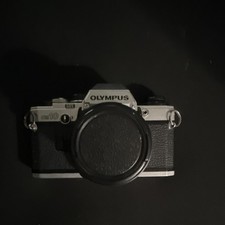 Olympus OM-10 Vintage 35mm Film Camera Black Silver Classic Photography
