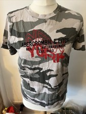Abercrombie And Fitch Kids Camo 1892 T-shirt Kids Age 13/14